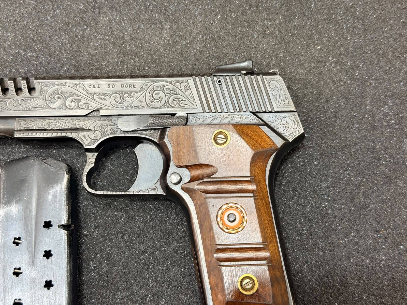 Custom Engraved 14 Shot 30 Bore with original Barrel - Image 4