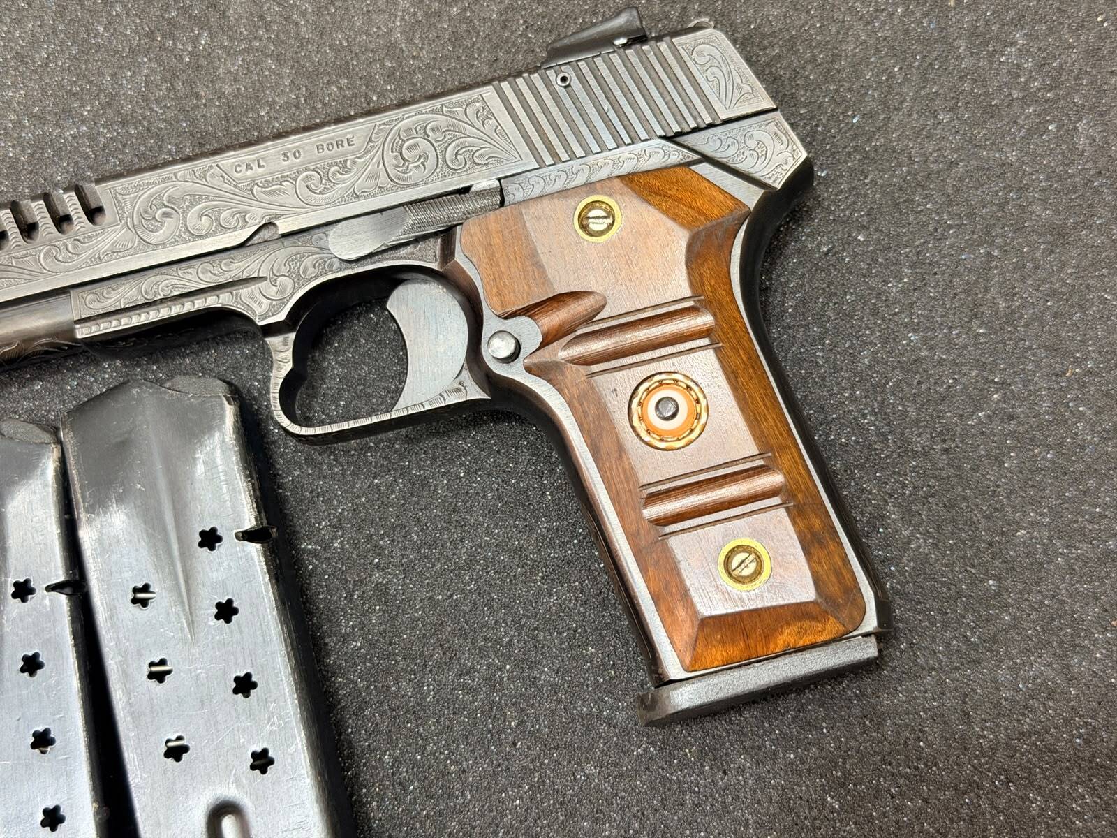 Custom Engraved 14 Shot 30 Bore with original Barrel - Image 6