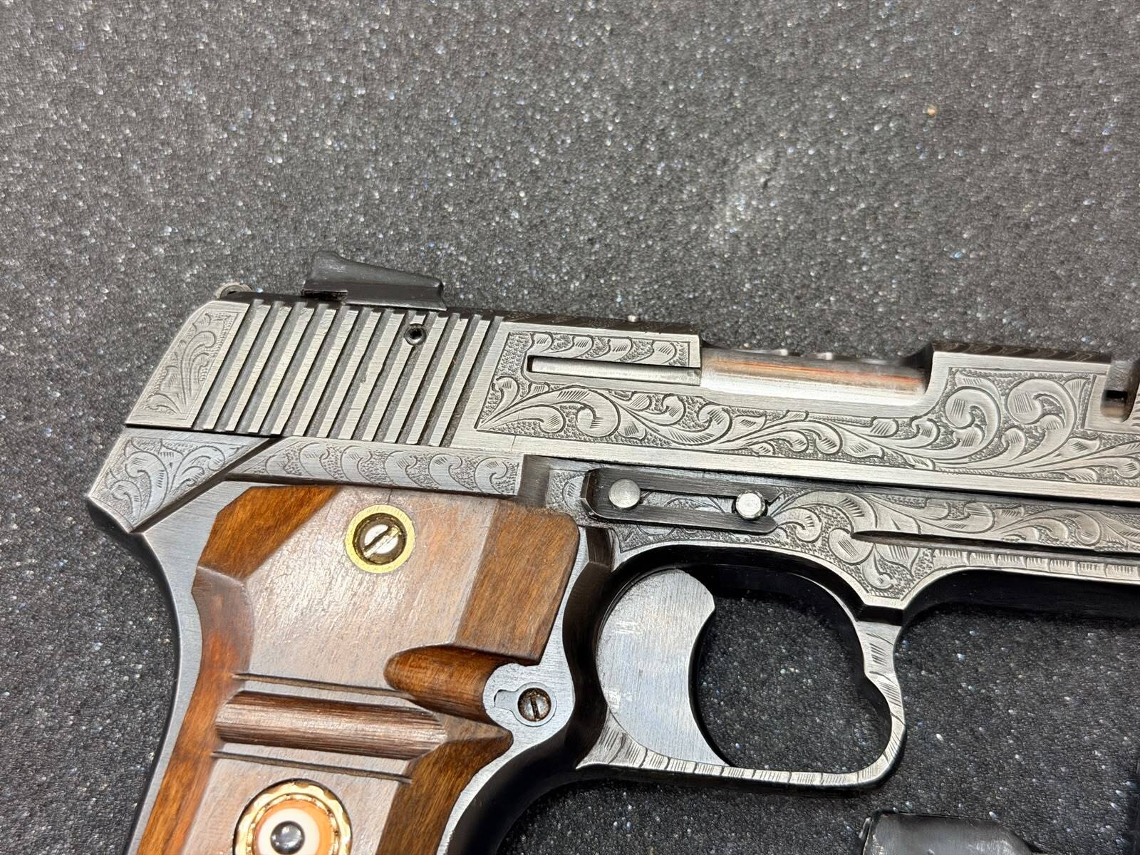 Custom Engraved 14 Shot 30 Bore with original Barrel - Image 11