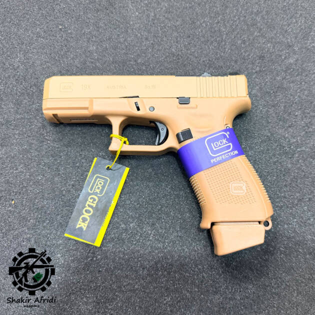 Glock 19X Camel Cal 9mm